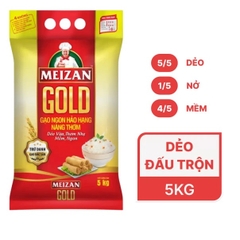 GẠO NGON HẢO HẠNG NÀNG THƠM MEIZAN GOLD 5KG