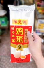 MÌ ĐŨA TRỨNG CHEN KE MING SỢI DẸT 3MM - MÌ NỘI ĐỊA TRUNG CÁN 9 LỚP (800G)