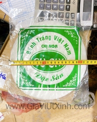 BÁNH TRÁNG TRÒN CỦ CHI SIZE ĐẠI 22CM - CU CHI RICE PAPER