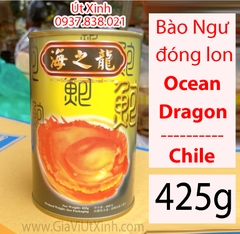 BÀO NGƯ ĐÓNG LON OCEAN DRAGON BRAND 425G - BÀO NGƯ ĐÓNG LON CHILE 10 CON