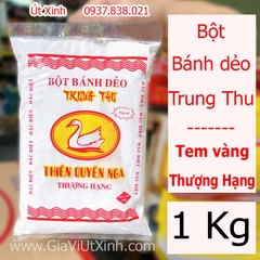BỘT BÁNH DẺO TRUNG THU THIÊN QUYÊN NGA THƯỢNG HẠNG 1KG - MOON CAKE FLOUR (TEM VÀNG)