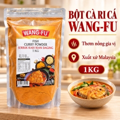 BỘT CÀ RI CÁ WANG-FU 1KG – FISH CURRY POWDER MALAYSIA - SERBUK KARI IKAN DAGING