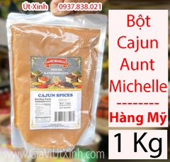 BỘT CAJUN AUNT MICHELLE 1KG - GIA VỊ CAJUN MỸ CHO HẢI SẢN  - CAJUN SPICES