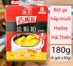 BỘT GÀ HẤP MUỐI HADAY HẢI THIÊN 180G - SALT-STEAMED CHICKEN SEASONING