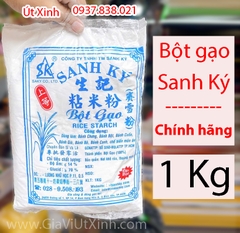 BỘT GẠO SANH KÝ 1KG - RICE STARCH - LÀM BÁNH CUỐN, BÁNH CANH