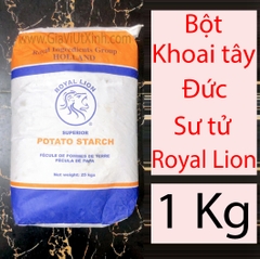 BỘT KHOAI TÂY ĐỨC SƯ TỬ ROYAL LION 500G- 1KG - ROYAL LION POTATO STARCH