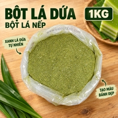 BỘT LÁ DỨA (500G – 1KG) – BỘT LÁ NẾP LÀM BÁNH, XÔI CHÈ – PANDAN POWDER