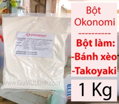 BỘT LÀM BÁNH TAKOYAKI OKONOMIYAKI 1KG - BỘT BÁNH BẠCH TUỘC - BỘT BÁNH XÈO NHẬT