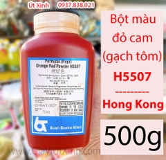 BỘT MÀU ĐỎ CAM (MÀU GẠCH TÔM) 500G – PERMICOL ORANGE RED H5507 – BỘT MÀU THỰC PHẨM HONG KONG