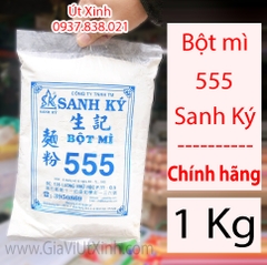 BỘT MÌ 555 SANH KÝ 1KG - SANH KY 555 WHEAT FLOUR