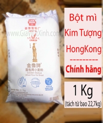 BỘT MÌ KIM TƯỢNG HONG KONG 500G - 1 KG - GOLDEN STATUE WHEAT FLOUR FOR BREAD