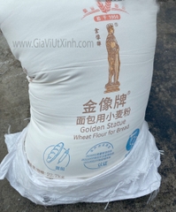 BỘT MÌ KIM TƯỢNG HONG KONG 22,7KG - GOLDEN STATUE WHEAT FLOUR FOR BREAD