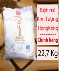 BỘT MÌ KIM TƯỢNG HONG KONG 22,7KG - GOLDEN STATUE WHEAT FLOUR FOR BREAD