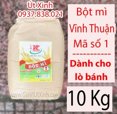 BỘT MÌ VĨNH THUẬN (MÃ SỐ 1) 10KG - NUMBER 1 VINH THUAN WHEAT FLOUR