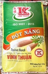 BỘT NĂNG 10KG VĨNH THUẬN (BAO XANH LÁ)