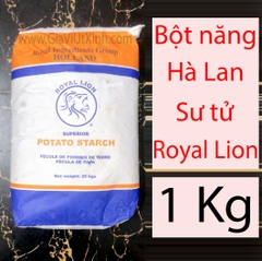 BỘT NĂNG HÀ LAN SƯ TỬ ROYAL LION 500G- 1KG- 25KG - ROYAL LION POTATO STARCH