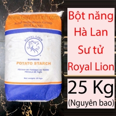 BỘT NĂNG HÀ LAN SƯ TỬ ROYAL LION 500G- 1KG- 25KG - ROYAL LION POTATO STARCH