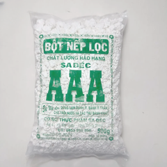 BỘT NẾP LỌC (VIÊN) SA ĐÉC AAA 500G