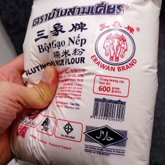 BỘT NẾP THÁI LAN 3 CON VOI 600G - ERAWAN BRAND GLUTINOUS RICE FLOUR