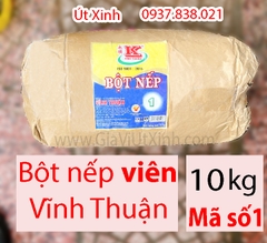 BỘT NẾP VIÊN VĨNH THUẬN (MÃ SỐ 1) 10KG - NUMBER 1 VINH THUAN  GLUTINOUS RICE FLOUR
