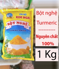 BỘT NGHỆ TURMERIC KIM NGA 100G - 500G - 1KG - TURMERIC POWDER