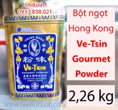Bột Ngọt Hong Kong - Bột Ve-Tsin Gourmet Powder 2.25kg - Hong Kong Trade Mark The Tien Chu
