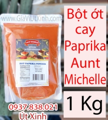 BỘT ỚT CAY PAPRIKA MỸ AUNT MICHELLE 200G - 500G - 1KG - AUNT MICHELLE HOT PAPRIKA POWDER