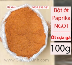 BỘT ỚT PAPRIKA NGỌT 100G - 250G - 500G - BỘT ỚT CỰA GÀ NGỌT - SWEET PAPRIKA POWDER