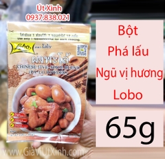 BỘT PHÁ LẤU NGŨ VỊ HƯƠNG LOBO THÁI 65G - CHINESE FIVE-SPICE BLEND (PA-LO POWDER)