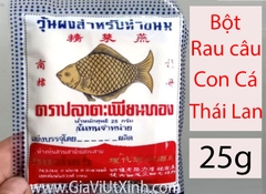 BỘT RAU CÂU CON CÁ THÁI LAN 25G - 50G PLATAPIANTONG