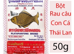 BỘT RAU CÂU CON CÁ THÁI LAN 25G - 50G PLATAPIANTONG