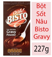 BỘT SỐT NÂU BISTO GRAVY 227G - aah ! BISTO - THE ORIGINAL GRAVY POWDER