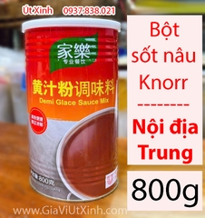 BỘT SỐT NÂU KNORR (NỘI ĐỊA TRUNG) 800G - DEMI GLACE SAUCE MIX