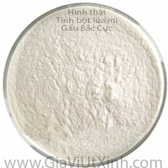 BỘT TÀN MÌ GẤU BẮC CỰC HONG KONG 1KG - CHINA POLAR BEAR BRAND WHEAT STARCH