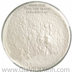 BỘT TÀN MÌ GẤU BẮC CỰC HONG KONG 25KG - POLAR BEAR BRAND WHEAT STARCH