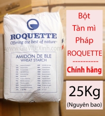 BỘT TÀN MÌ PHÁP ROQUETTE (NGUYÊN BAO) 25KG - FRANCE VITAL WHEAT GLUTEN STARCH