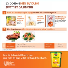 BỘT THỊT GÀ KNORR 1KG - KNORR CHICKEN POWDER