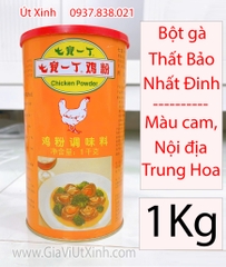 BỘT THỊT GÀ MÀU CAM 1KG - THẤT BẢO NHẤT ĐINH - NỘI ĐỊA TRUNG HOA