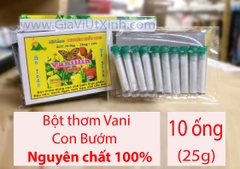 BỘT THƠM VANI CON BƯỚM 10 ỐNG - VANILLIN