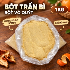 BỘT TRẦN BÌ 500G – BỘT VỎ CAM, BỘT VỎ QUÝT