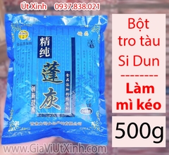 BỘT TRO TÀU SI DUN 500G - NƯỚC TRO TÀU PHA TỪ BỘT, BỘT LÀM MỲ KÉO