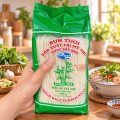 BÚN TƯƠI SẤY KHÔ BA CÂY TRE 400G – ĐẶC SẢN MỸ THO