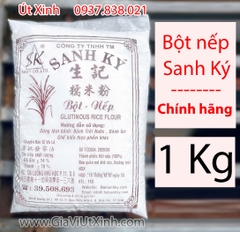BỘT NẾP SANH KÝ 1KG – BỘT NẾP DẺO MỊN, CHUYÊN LÀM BÁNH