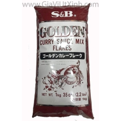 CÀ RI NHẬT BẢN GOLDEN S&B 1KG - JAPAN CURRY SAUCE MIX FLAKE