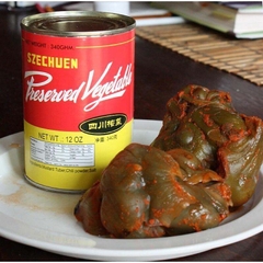 CẢI TỨ XUYÊN (CHA XOI) LON 340G - PRAESERVIERTES GEMUESE - PRESERVED VEGETABLE