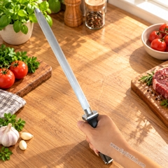 CÂY LIẾC DAO DẠNG DẸT - THANH MÀI DAO BẰNG THÉP THÂN DẸP