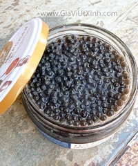 TRỨNG CÁ TẦM ĐEN CAVIAR TSARSKAYA EVROPROM 220G – NHẬP KHẨU NGA