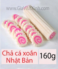 CHẢ CÁ XOẮN NHẬT BẢN 160G - NARUTO MAKI