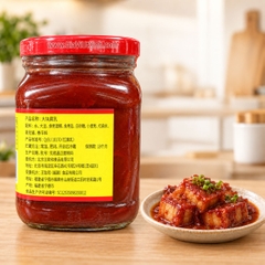 CHAO ĐỎ WANGZHIHE 340G - ĐẬU PHỤ LÊN MEN TRUNG HOA