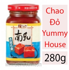 CHAO ĐỎ YUMMY HOUSE 280G - HONGKONG WET RED BEAN CURD